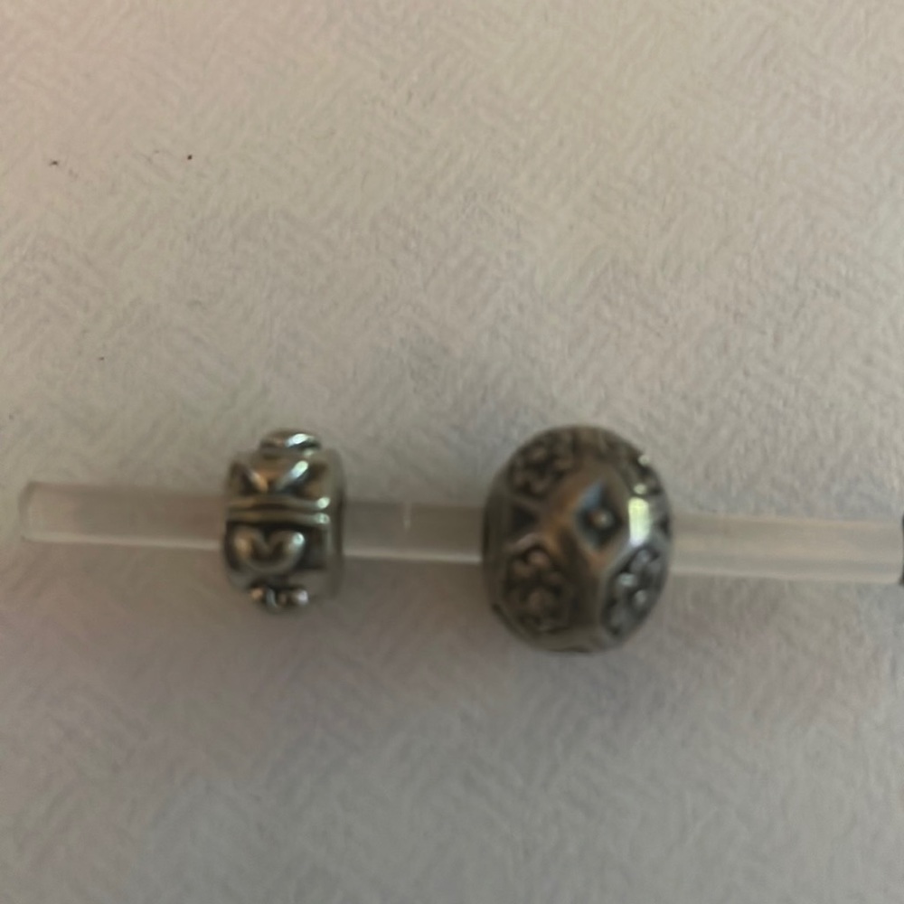 Original sterling silver Trollbeads in perfect condition